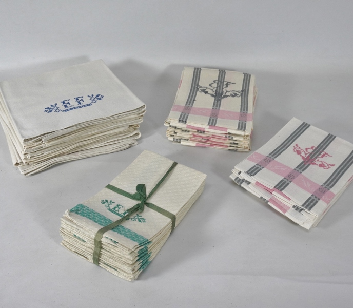 Parti linnehanddukar, 1900-tal