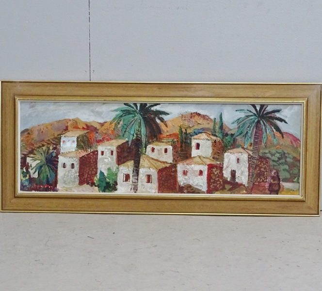 Oljemålning på duk, Bertil Wahlberg