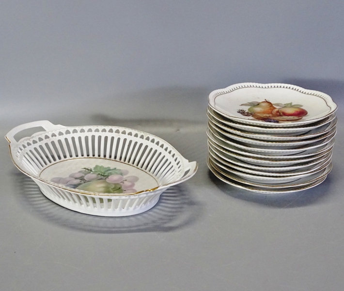 Fruktservis, Bavaria Schumann, Tyskland, 1900-tal