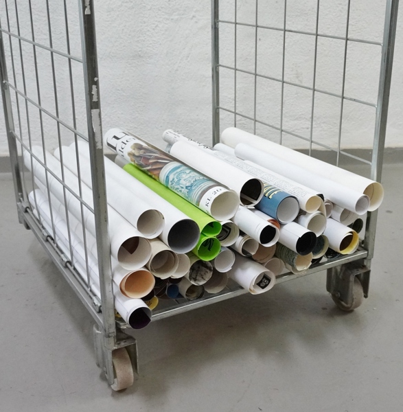 Samling affischer, olika motiv