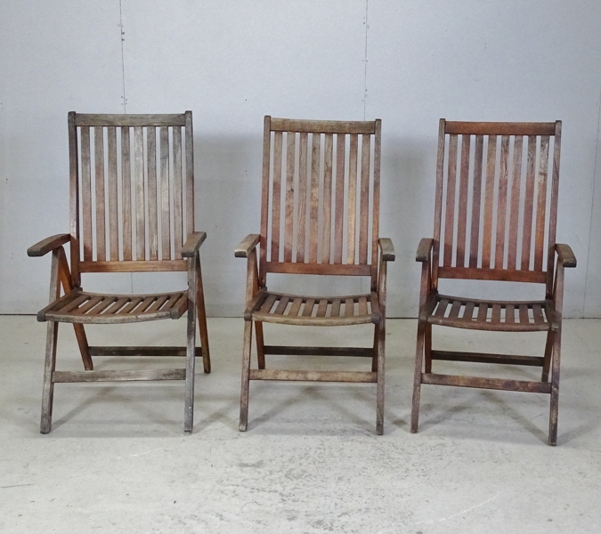 3 st. trädgårdsstolar, Jutlandia, Sverige, 1900-talets senare del