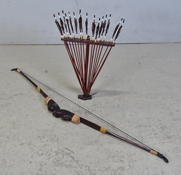 Pilbåge "Långbåge" troligen Nordamerika, 1900-tal