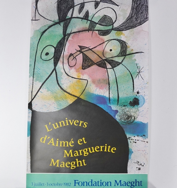 Utställningsaffisch, Miro, Fondation Maeght