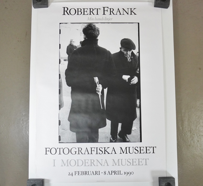 Utställningsaffisch, Robert Frank, Fotografiska Museet