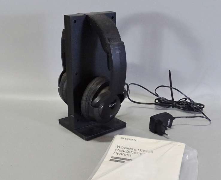 1 par trådlösa hörlurar, Sony, MDR-RF 865R
