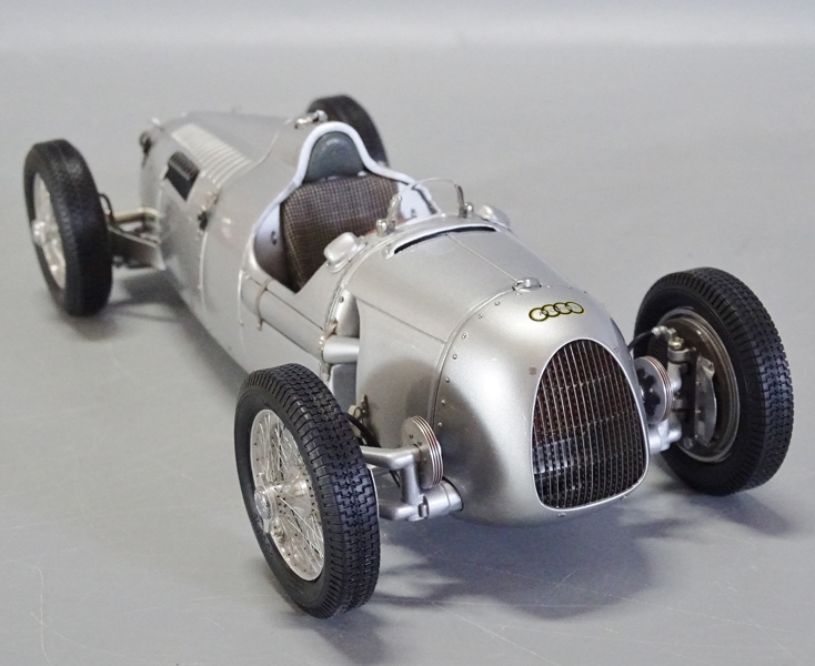 Bilmodell, "Auto union type C, 1936-1937" CMC Exclusive Modelle, Tyskland. 1900-talets senare del