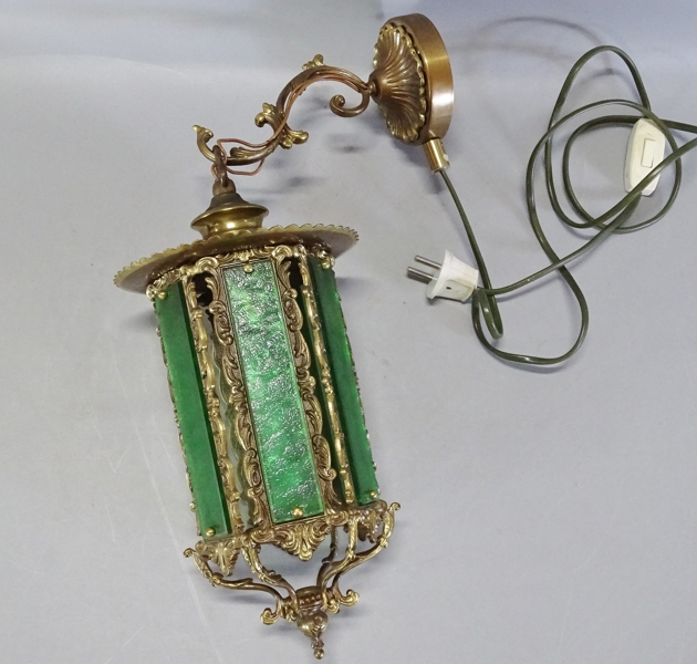 Vägglampa, 1900-talets första hälft