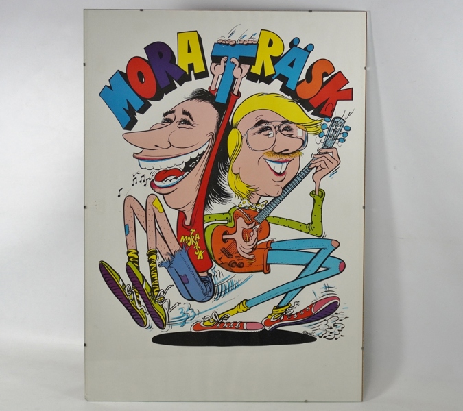 Affisch "Mora Träsk" 1900-tal