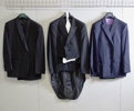 Frack, smoking samt kostym, Royal black, Lapidus och Charles Tyrwhitt