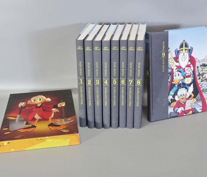 grafiska noveller, Don Rosas samlade verk, Disney, Egmont Kärnan AB, 2011