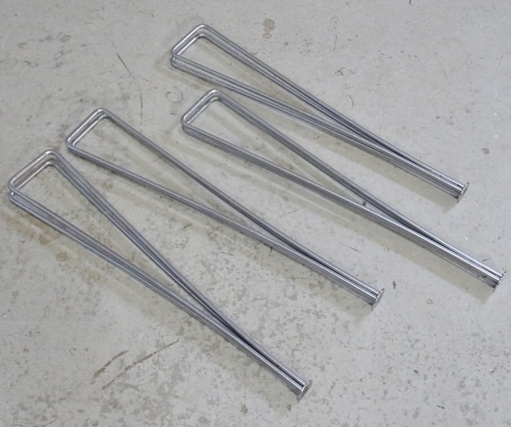 4 st. bordsben, 1900-talets senare del