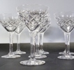 7 st. champagneglas, 1900-tal