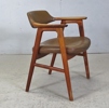 Kasrmstol, modell 42, Erik Kirkegaard, Høng stolefabrik, Danmark, 1950/60 tal