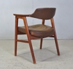 Kasrmstol, modell 42, Erik Kirkegaard, Høng stolefabrik, Danmark, 1950/60 tal