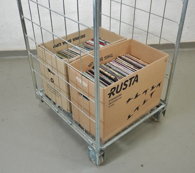 Parti vinylskivor, LP, blandade genrer