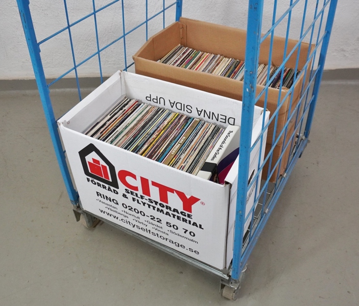 Parti vinylskivor, LP, blandade genrer