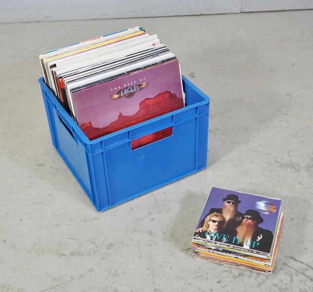 Parti vinylskivor, LP / singlar, blandade genrer