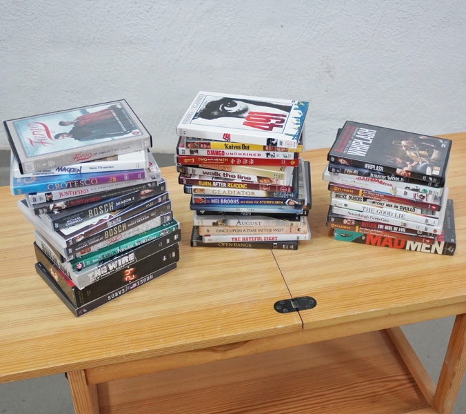 Parti DVD-filmer