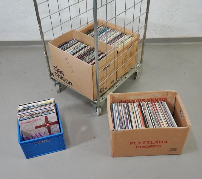 Parti vinylskivor, LP, blandade genrer