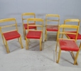 6 st. stolar "orkesterstol stil" 1900-taletas mitt