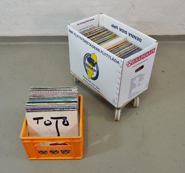 Parti vinylskivor, LP, blandade genrer