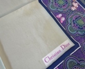 Scarf samt näsdukar, Christian Dior