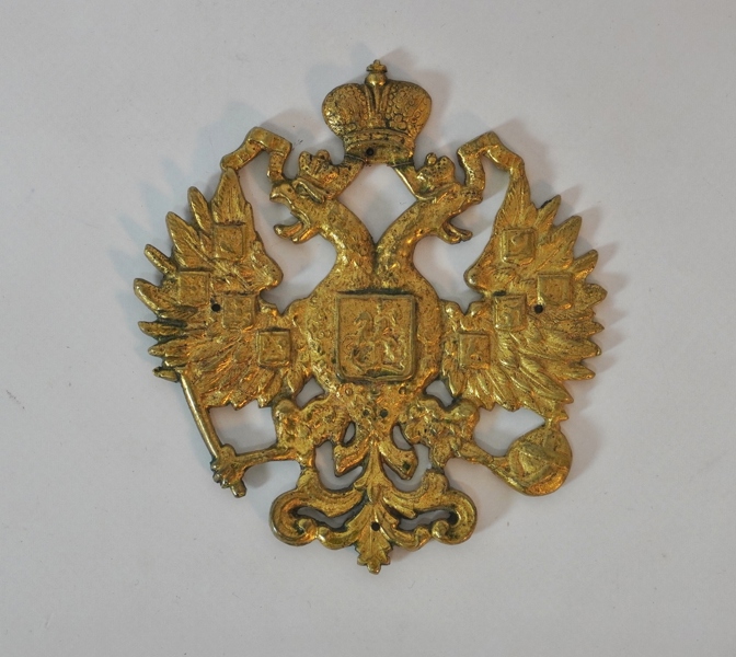 Emblem, dubbelhövdad örn