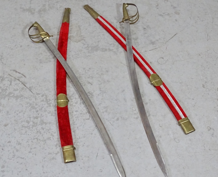 Sabel, 2 st, Indien, 1900-tal