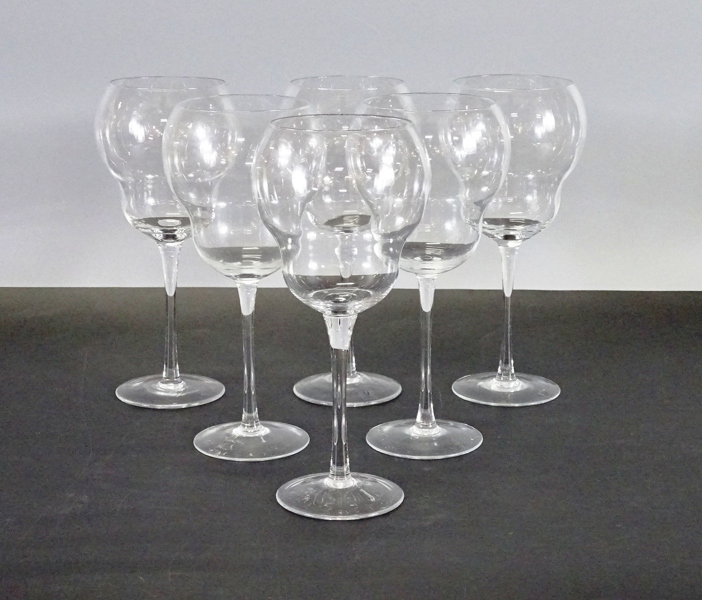 6 st vinglas "Bubblan" Bengt Frithiofsson