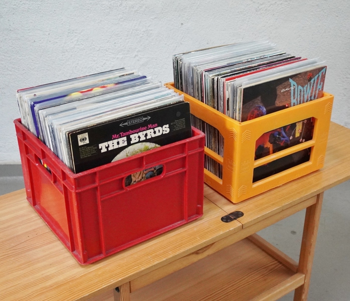 Parti vinylskivor, LP, blandade genrer