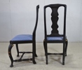 1 par stolar, barockstil, 18/1900-tal