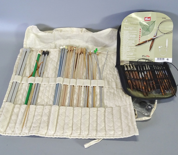 Rundstickor samt stickor