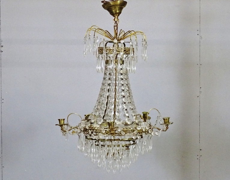 Kristallkrona, Gustaviansk stil, 1900-tal