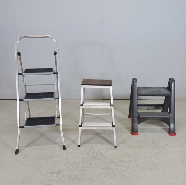2+1 st stegar/pall, olika fabrikat