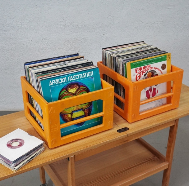 Parti vinylskivor, LP / singlar, blandade genrer