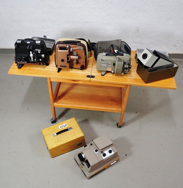 Äldre projektorer & diabildsprojektor