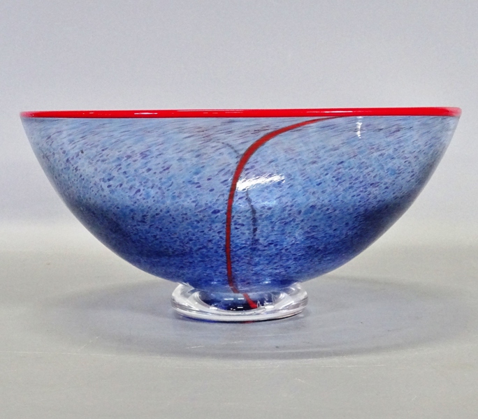 Skål, "Meridian" Bertil Vallien, Kosta Boda