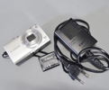 Videokamera samt kamera, Panasonic och Canon, NV-GS75 samt A4000 IS HD