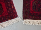 2 st mindre mattor, orientaliska