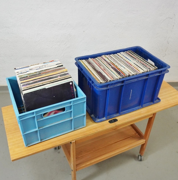 Parti vinylskivor, LP, blandade genrer