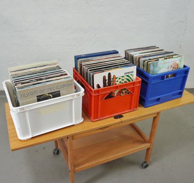 Parti vinylskivor, LP, blandade genrer