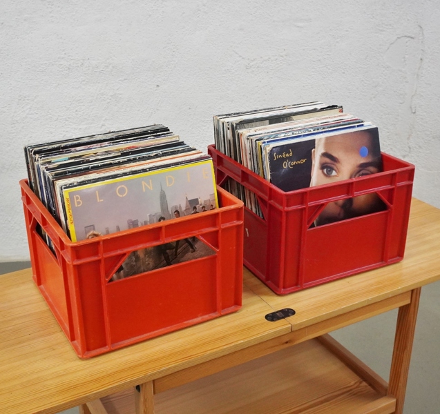 Parti vinylskivor, LP, blandade genrer