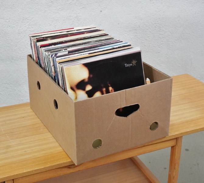 Parti vinylskivor, LP, blandade genrer