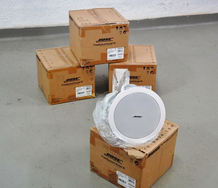 4 st takhögtalare, Bose