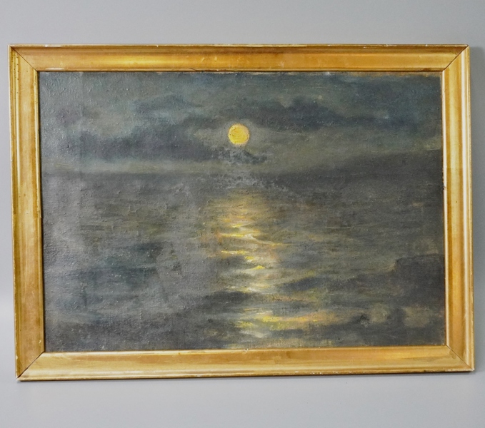 Oljemålning, möjligen Per Ekström