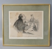 Litografi, Honoré Daumier "karikatyr"
