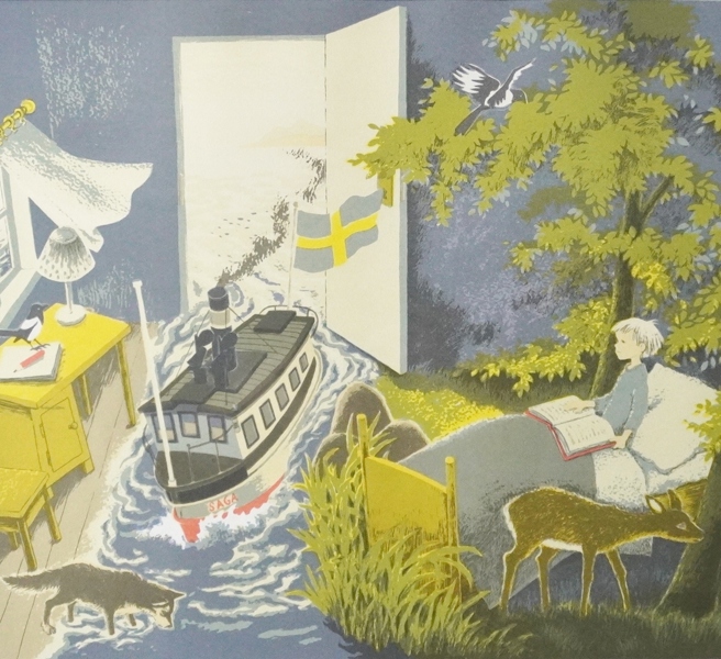 Litografi, Ilon Wikland