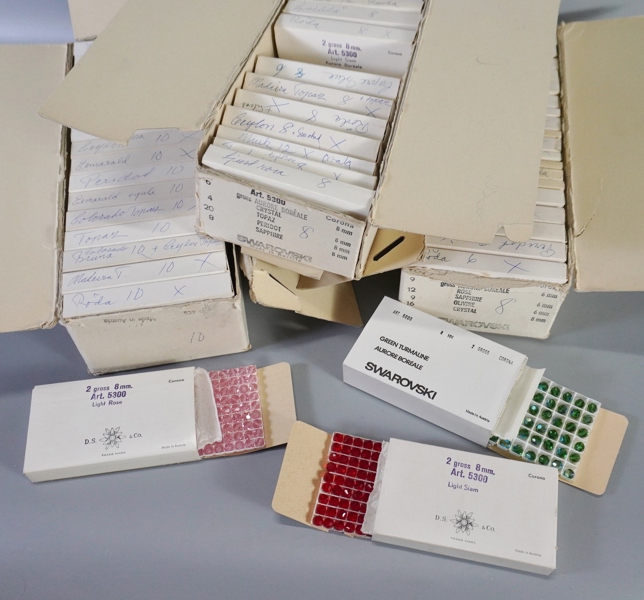 Parti pärlor/stenar, Swarovski, Österike, 1900-talets första hälft