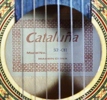 Akustisk gitarr med väska, Cataluna, SGN-C81