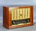 Äldre radio-apparat, Consenton, Typ U 536, 1900-talets mitt
